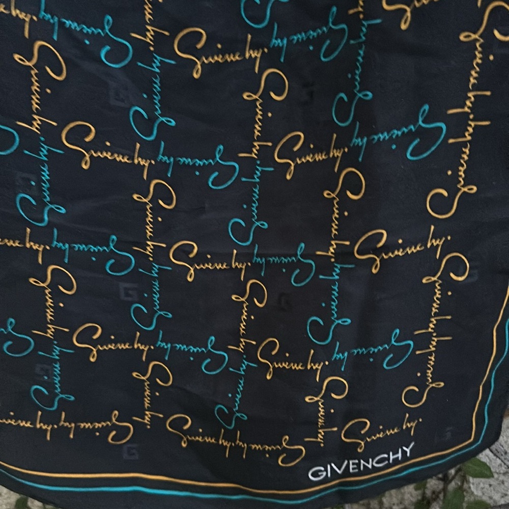 Givenchy Vintage Silk Scarf - Picture 6 of 9